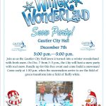 Winter Wonderland, Dec. 7, at Gautier City Hall